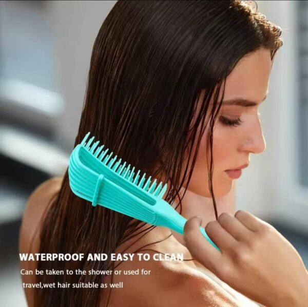 Detangling Hair Brush Scalp Massage Hair Comb for Women Dry Wet Curly Hair Black Natural Hair Detangler Hairbrush