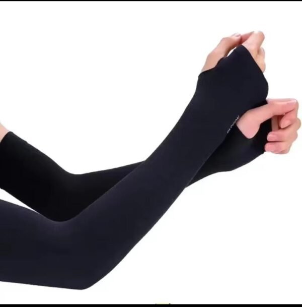 Quick Dry Breathable Hand Cover Sun Protection Sports Men Sun Sleeves UV Protection Sleeves Arm Warmers Arm Cooling Sleeves