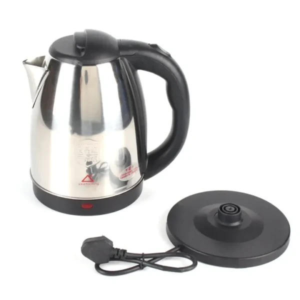 2L Cordleess Electric Kettle Stainless Steel 220V Electric Water Kettles 1500W Power 360 Degree Rotating Base Kettle - Image 2