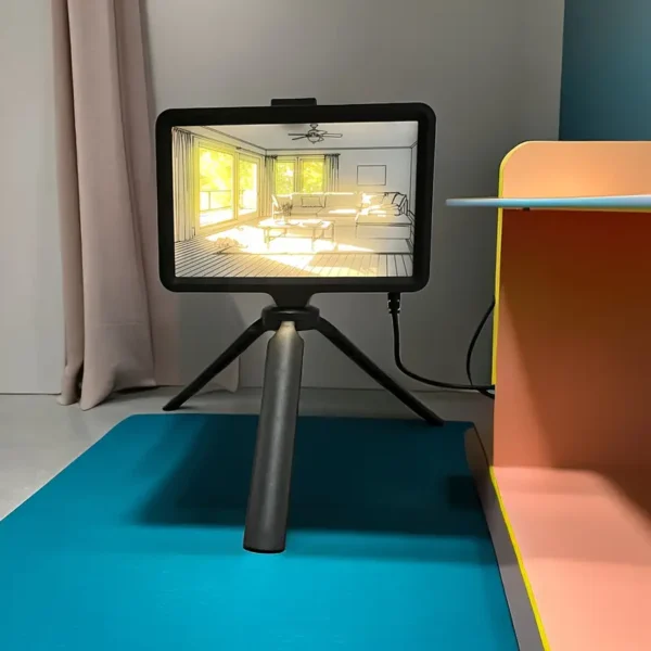 Glowing Art Photo Frame Desktop Decorative Lights, Painting Night Lights, Bedroom Lights | Artwork Table Lamp Gift - Image 8