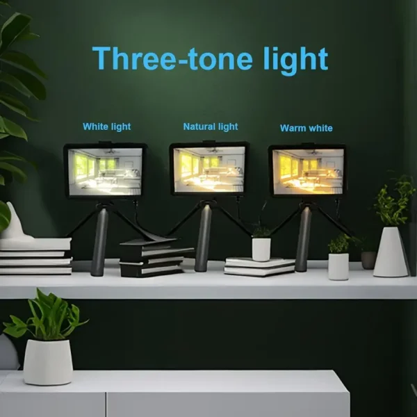 Glowing Art Photo Frame Desktop Decorative Lights, Painting Night Lights, Bedroom Lights | Artwork Table Lamp Gift - Image 9