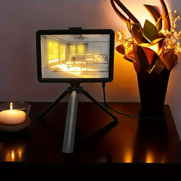 Glowing Art Photo Frame Desktop Decorative Lights, Painting Night Lights, Bedroom Lights | Artwork Table Lamp Gift - Image 7