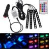 Interior light (with remote) 36 led RGB LIGHT strip Without button for bike/car/jeeb and all vehicles (With Box Packing)