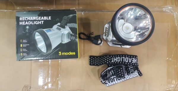 Super bright headlight high power LED Flashlight outdoor Camping lantern emergency chargeable headlamp flashing head torch - Image 2