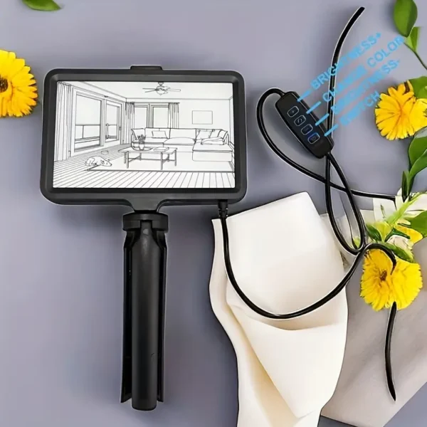 Glowing Art Photo Frame Desktop Decorative Lights, Painting Night Lights, Bedroom Lights | Artwork Table Lamp Gift - Image 10