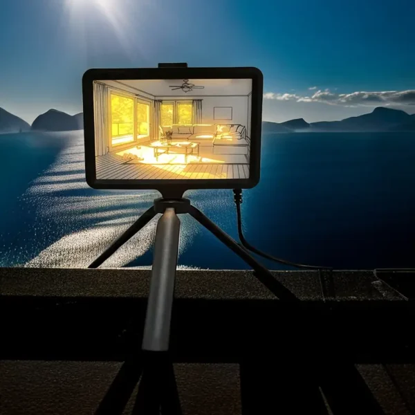 Glowing Art Photo Frame Desktop Decorative Lights, Painting Night Lights, Bedroom Lights | Artwork Table Lamp Gift - Image 6