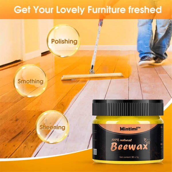Liquid Wood Seasoning Beewax Polish - Complete Solution Furniture Care Polishing Beewax | Best Polish - Image 9