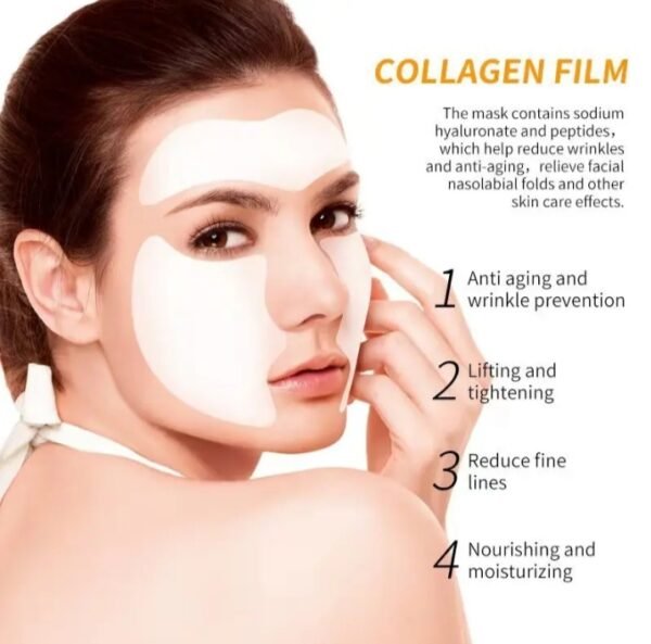 Collagen dissolving Mask for Korean glass skin | collagen filler collagen instant facial mask (Without Box)|pack of 2
