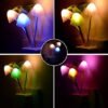 Mushroom Night Light | LED Night Lights | Flower Lamp Bedroom Baby room Lamps For Family, Friend or Kids Gifts (Random colors)