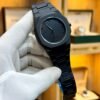 Full BLACK AURA Quartz Watch – Lightweight Design, , Premium Quality & Finish - Best Quality Analog Watch For Boys - Watch For Men | Full Black Color Watch - Without Box