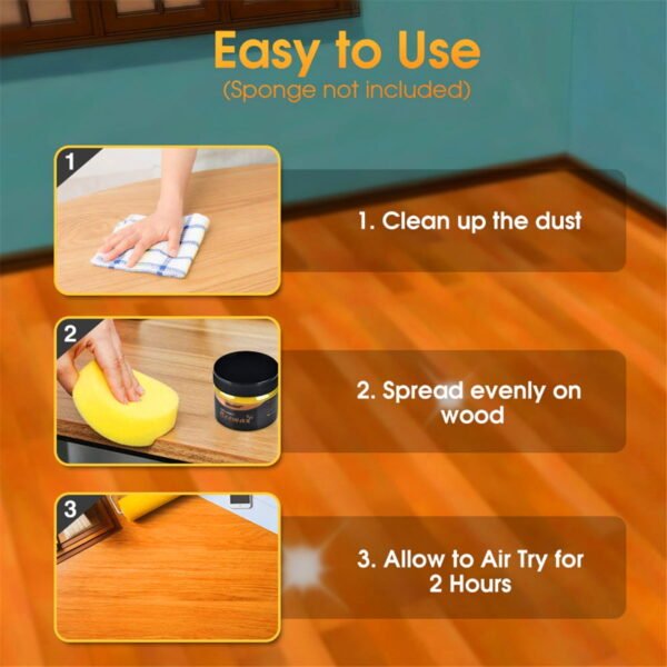 Liquid Wood Seasoning Beewax Polish - Complete Solution Furniture Care Polishing Beewax | Best Polish - Image 8