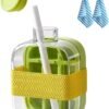 My Crush Cup Ice Cube Tray, Water Bottle Ice Cube Tray, Cool Summer Ice Cube Cup, Upgraded Ice Cube Bottle, Reusable Press-to-Cold Ice Cube Hydration - 500ml - Random Color