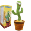 Dancing Cactus Toy | Talking Cactus | Tree Cactus Plush Toy for Children, Kids & Toddlers - Rechargeable Cactus Toys For Kids - With Box