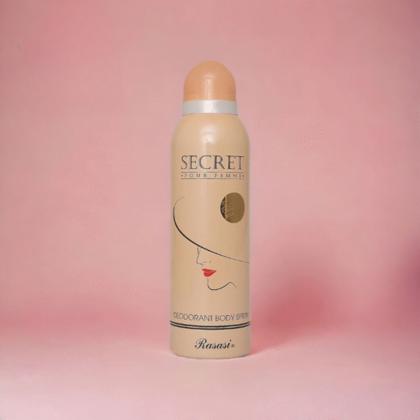 Rasasi Secraet Pour Femme Deodorant Body Spray - 200ml | Best Quality Body Spray | 4 Hours Long-Lasting | Best Body Spray For Women