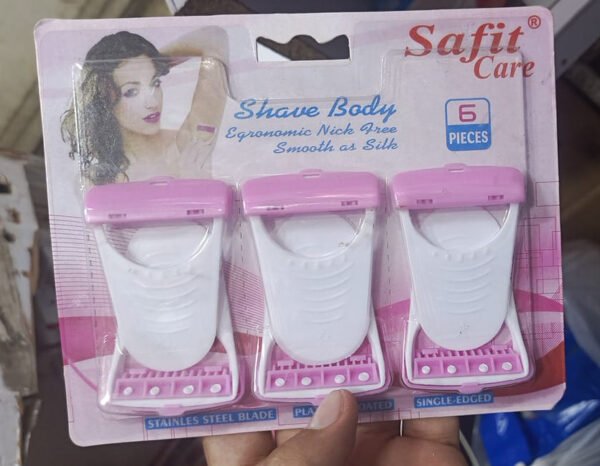 6 Pcs Set Safit Women Razor Disposable Body Shaving Razor - Image 2