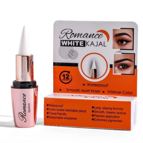 Romance Kajal | Waterproof | Smooth matte finish | Instant Color | Best Quality Waterproof Kajal For Women - Image 7